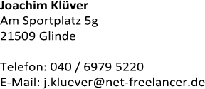 Adresse Datenschutz